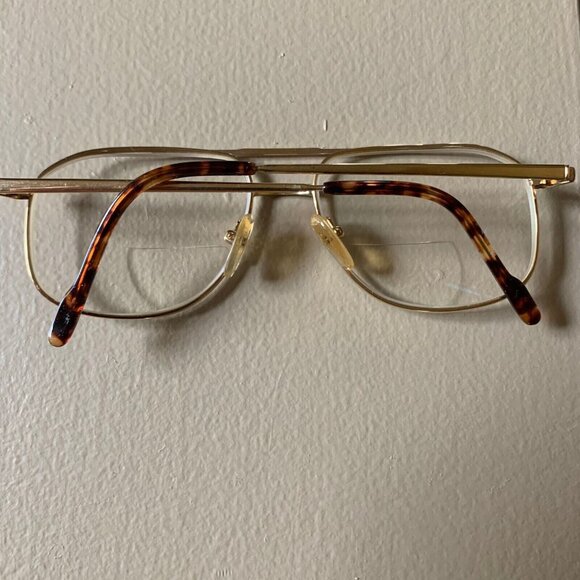 Silver Dollar TC756  Eyeglasses Frames Pure Titanium 54[]16 140mm Gold Tortoise - Picture 7 of 10